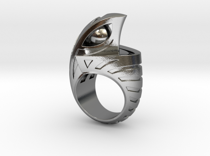 Falcon Ring 1 - Size 11 (20.57 mm) 3d printed 