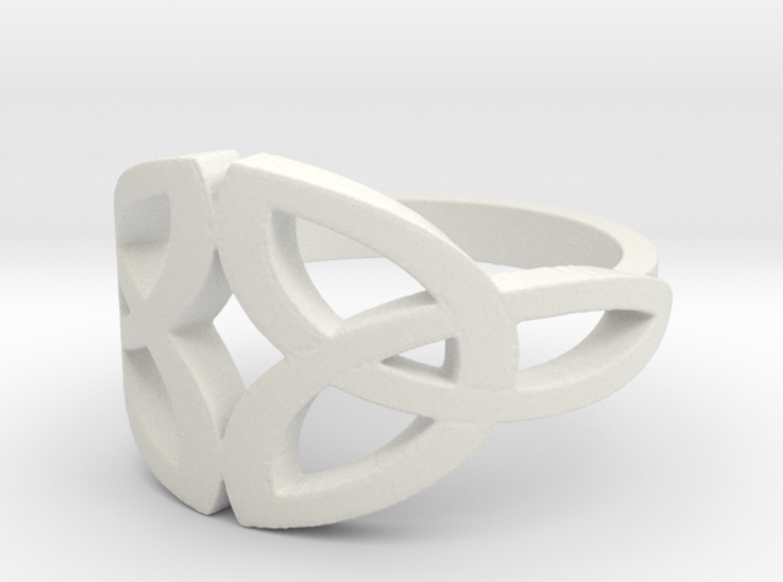 Celtic knot Ring Size 7 3d printed