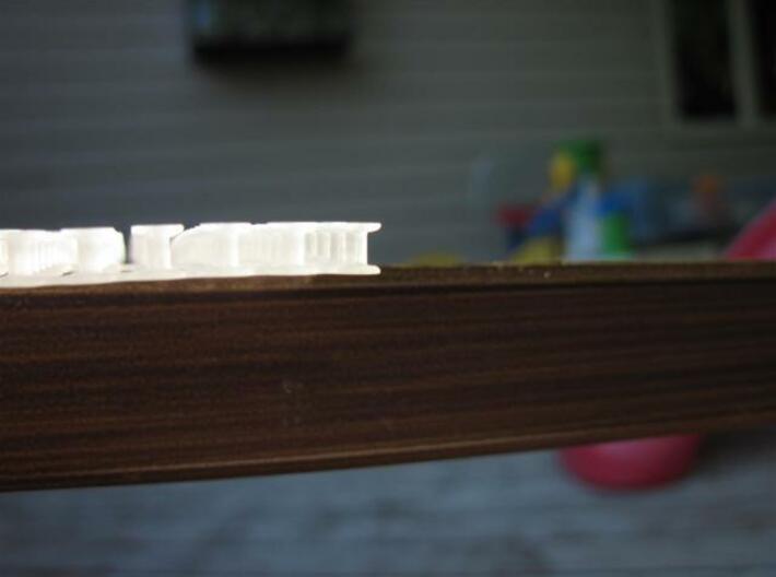 WSLCo River Bridge spacer in 1:48 O scale 3d printed 