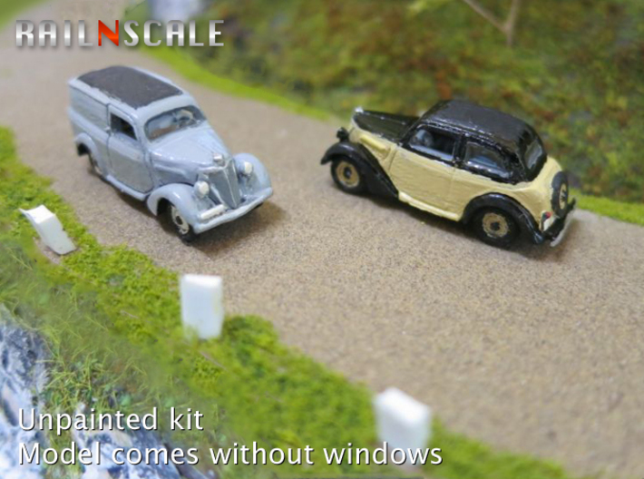 SET 2x Ford Eifel (N 1: 160) 3d printed 