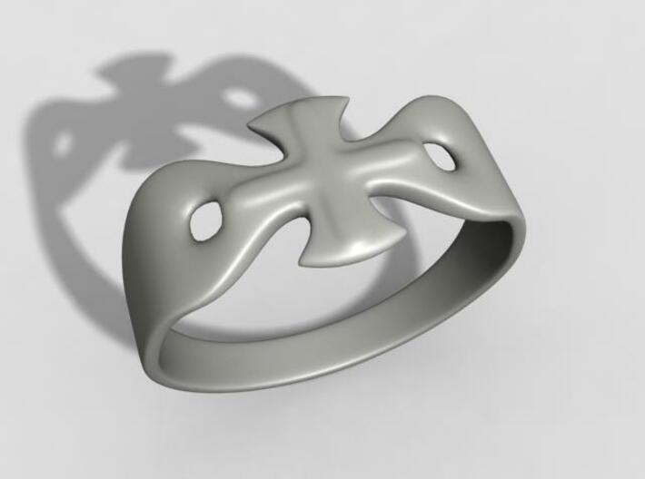 Cross ring US12 3d printed