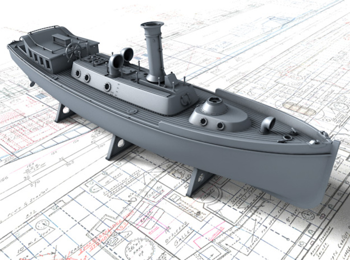 1/192 Royal Navy 50ft Steam Pinnace x1 3d printed 1/192 Royal Navy 50ft Steam Pinnace x1