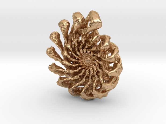 Wild Ammonite 3d printed