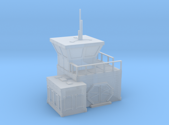 SciFi military outpost 3d printed