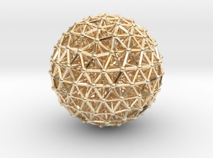 Geodesic • Two-layer Sphere 3d printed