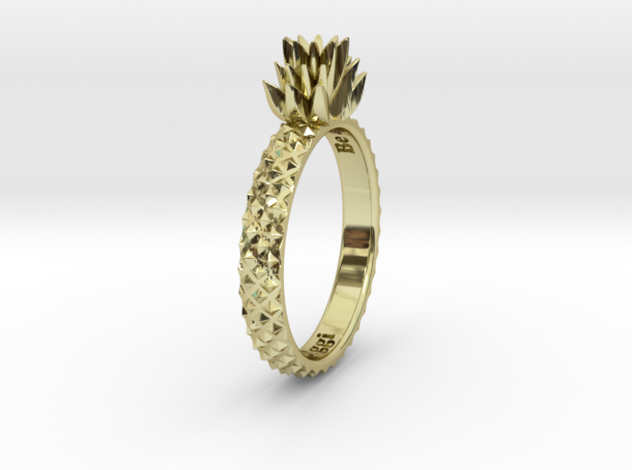 Ananas Ring 3d printed