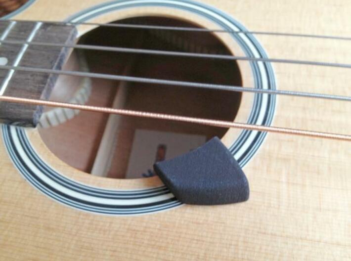 Acoustic Bass Guitar Thumb Rest 3d printed