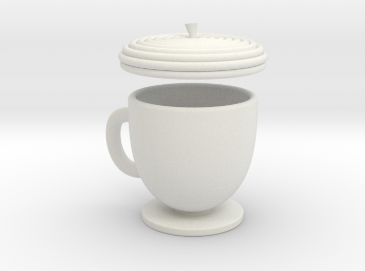 Acorn TeaCup 3d printed