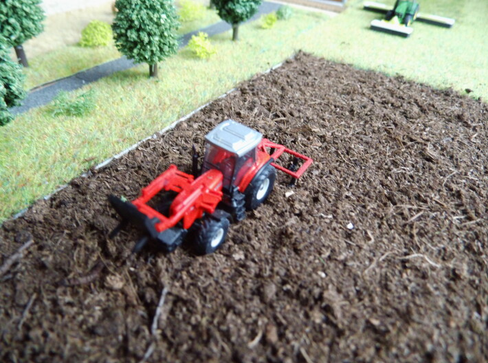 1:160/N-Scale Cultivator 3d printed Add a caption...