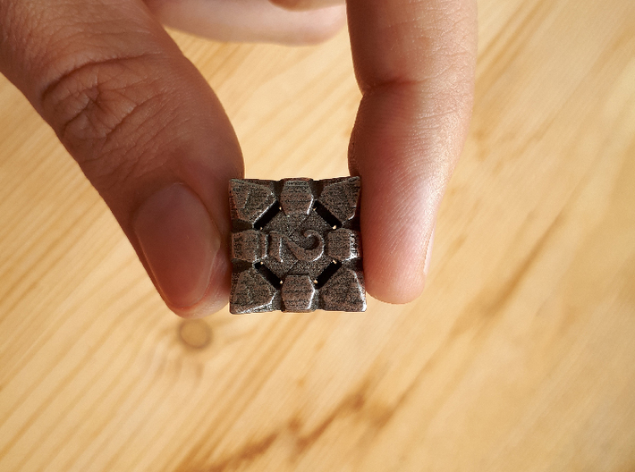 Fortress dice D6 3d printed 