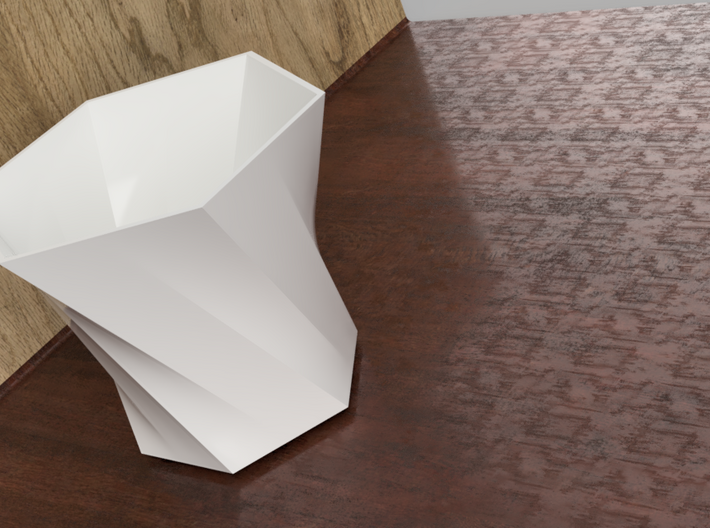 Simple vase 3d printed 