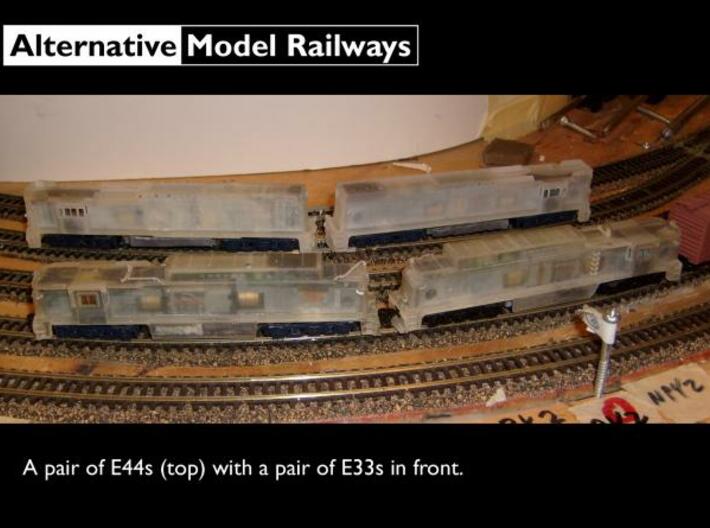 NE4406 N scale E44 loco - 4401-05 with hoods 3d printed 