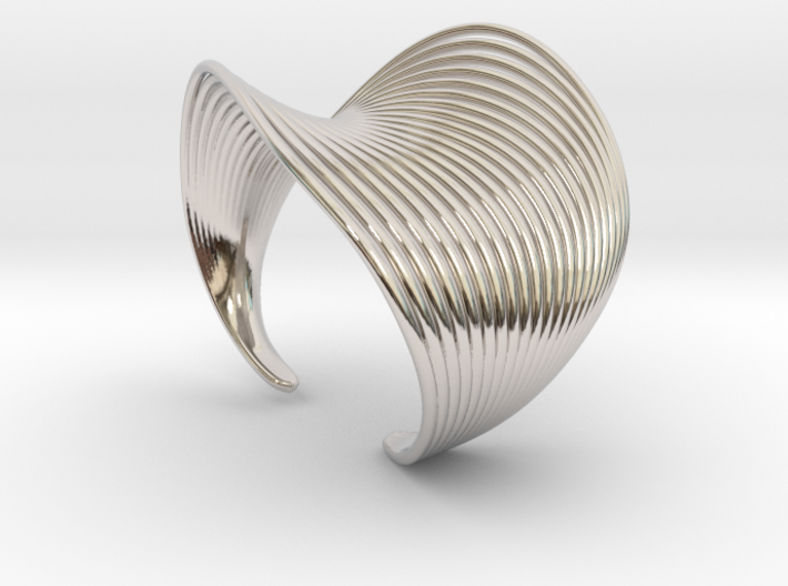 VEIN Cuff Bracelet 3d printed