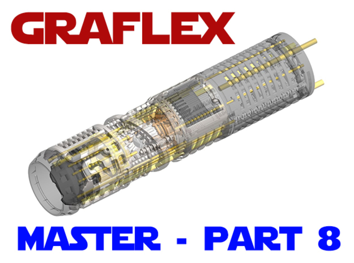 Graflex Master - Part8 - RP Cap 3d printed