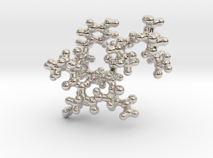 Oxytocin Keychain - Most probable conformation 3d printed