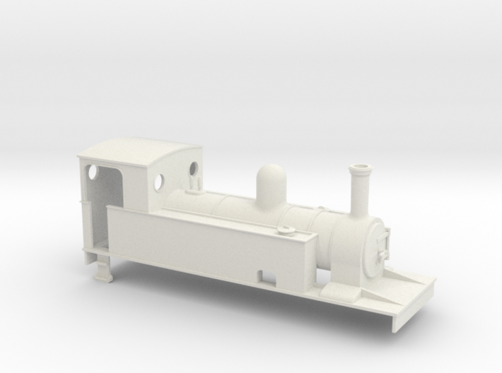 OO Freelance 4-4-0T tank loco 3d printed