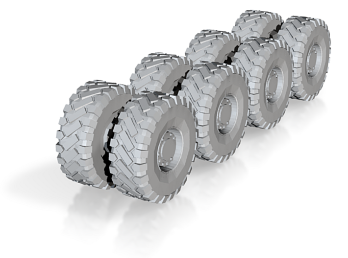 N LRG 8' Const. Vehicle Wheels/Tires 3d printed