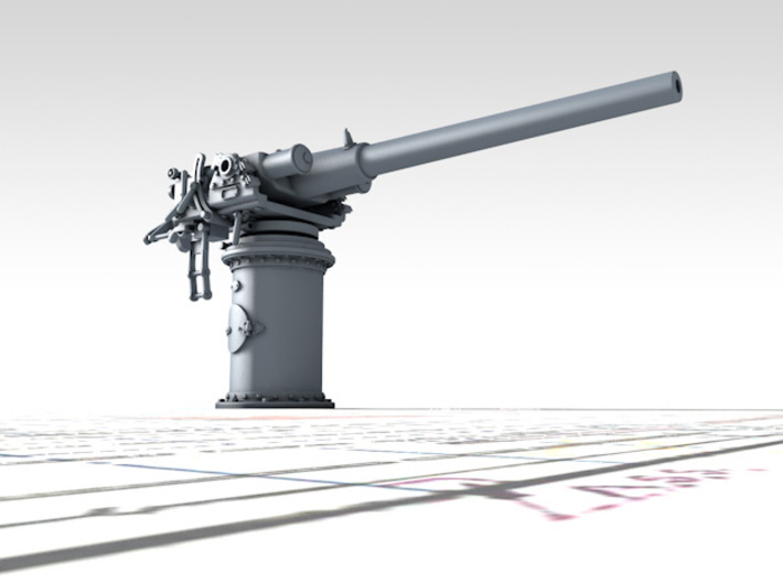 1/32 Vickers 3-pdr 1.85"/50 (47mm) x1 3d printed 3d render showing product detail