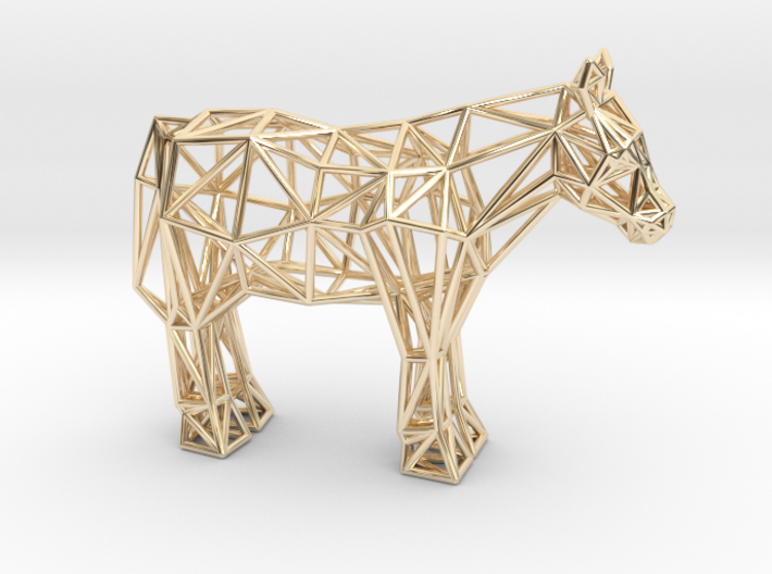 Shetland Pony 3d printed