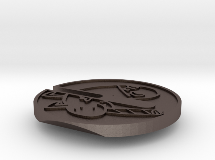 Buttcoin Cigar Stand with Smokebutt Logo (one half 3d printed 