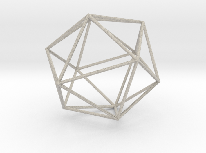 Isohedron small 3d printed