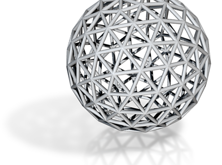 GeodesicIcosahedron6-wire 3d printed