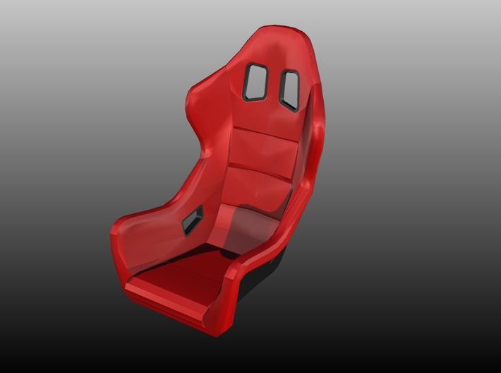 Race Seat - FType - 1/24 3d printed 