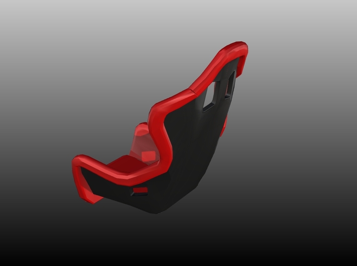 Race Seat - FType - 1/24 3d printed 