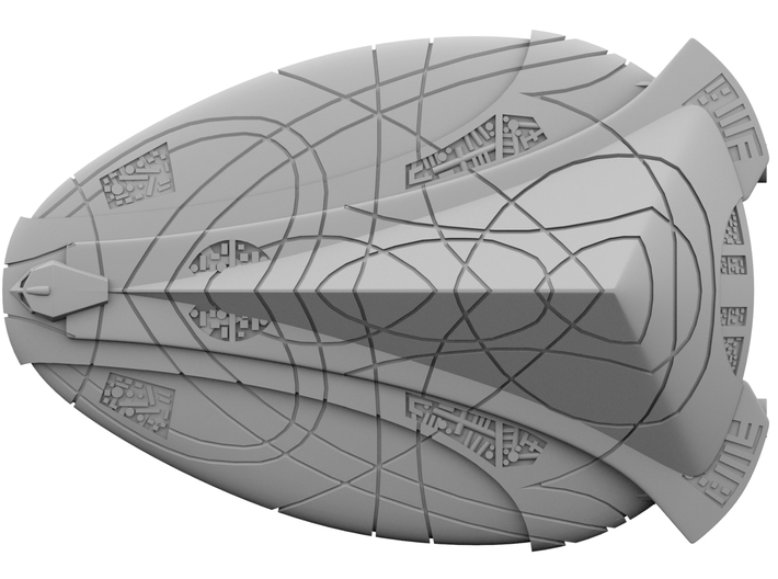 Stargate SG1 - Al'Kesh (120mm for WSF) 3d printed 