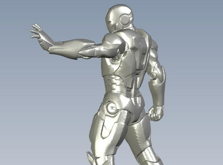 1/72 scale Iron Man superhero figure 3d printed 