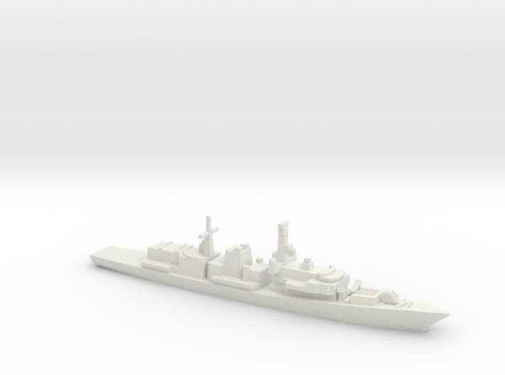 Type 23 frigate 1/1800 3d printed 