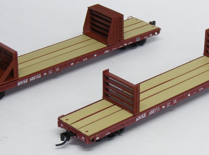 MOW Rail Frames - Nscale 3d printed Paint and Photo by Jeff King