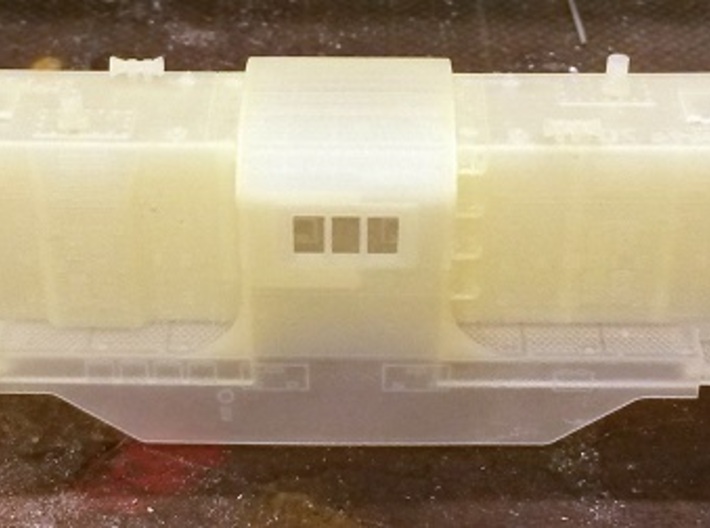 Baldwin DT6-6-2000 Center Cab N Scale 1:160 3d printed Cleaned Shell