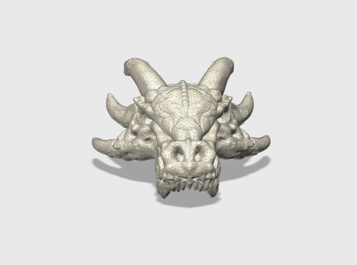 12 x 9mm Dracorex Skulls 3d printed 
