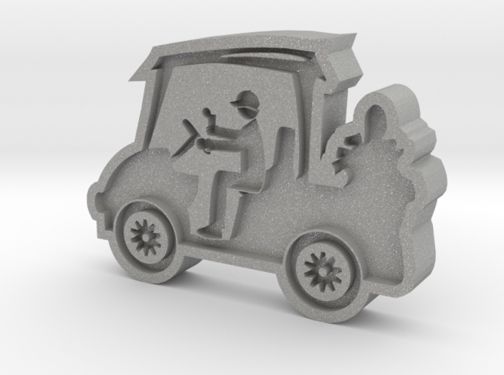 GOLF CAR LOGO 3d printed