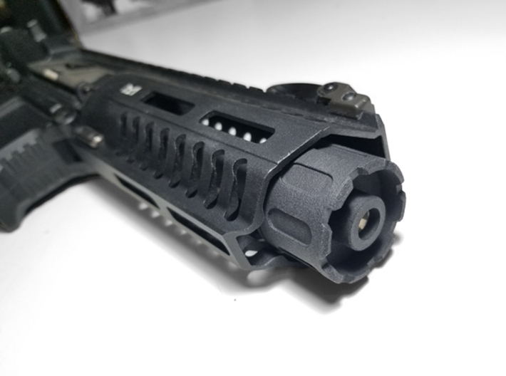 Combative Amplifier 14mm CCW (G&G ARP9 & 556) 3d printed 