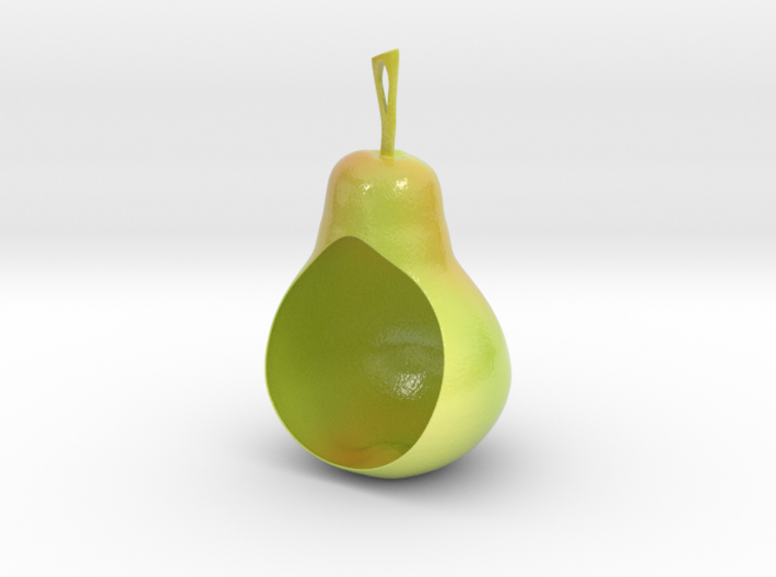 Pear Birdfeeder 3d printed