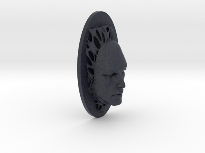 Man Full Face + Voronoi Support 3d printed