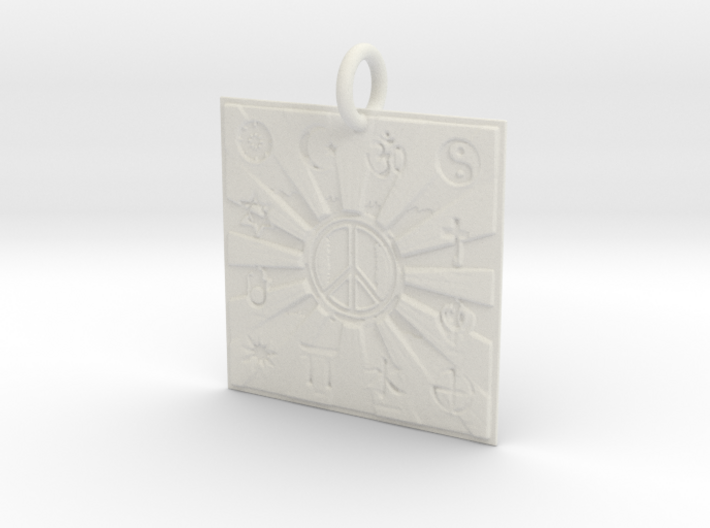 Unity Of Religions For World Peace 3d printed