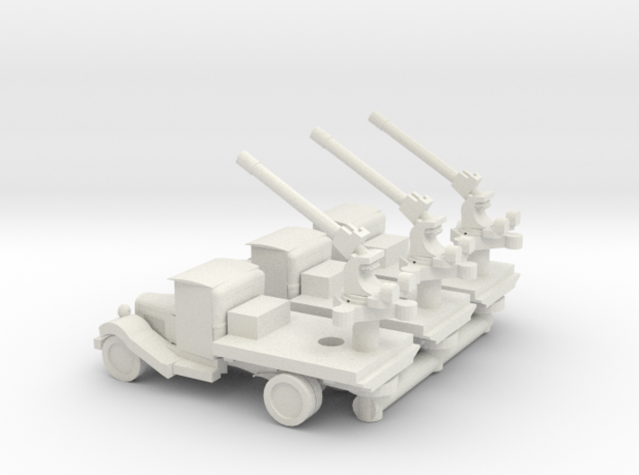 3 GAZ AA trucks 3d printed