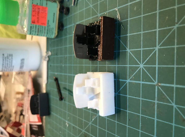 Cab Interior for Athearn GE P42 (HO Scale) 3d printed 