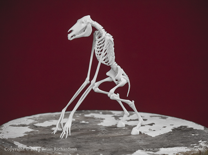 Tikbalang Skeleton 3d printed