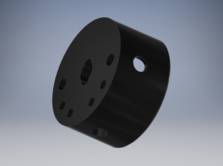 PP - Ben Solo TLJ - Front Socket For CC 3d printed 