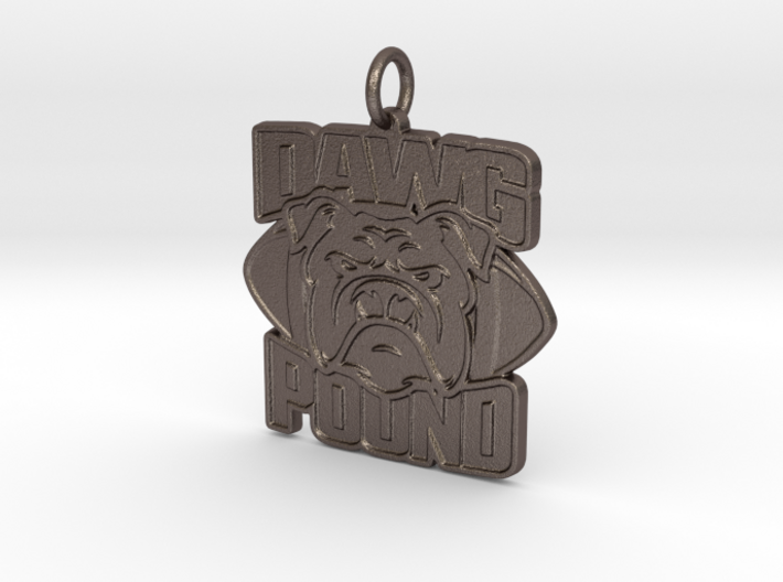 Dawg Pound Pendant 3d printed