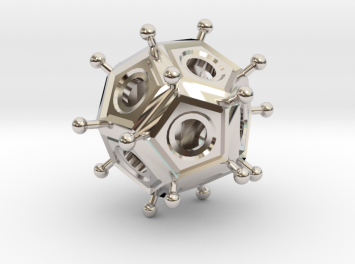 Roman Dodecahedron 3d printed