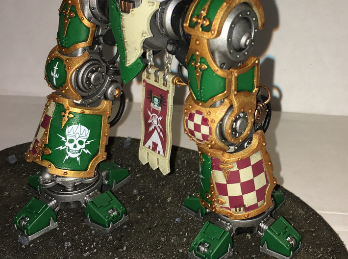 Knight Banner 2.0 3d printed 