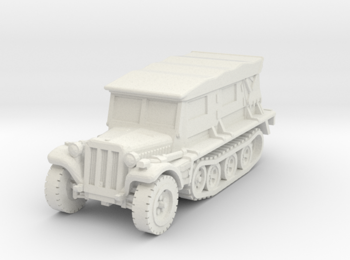Sdkfz 10 B (covered) 1/100 3d printed