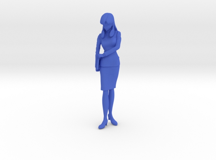 1/12 Lady Officer in Uniform 3d printed