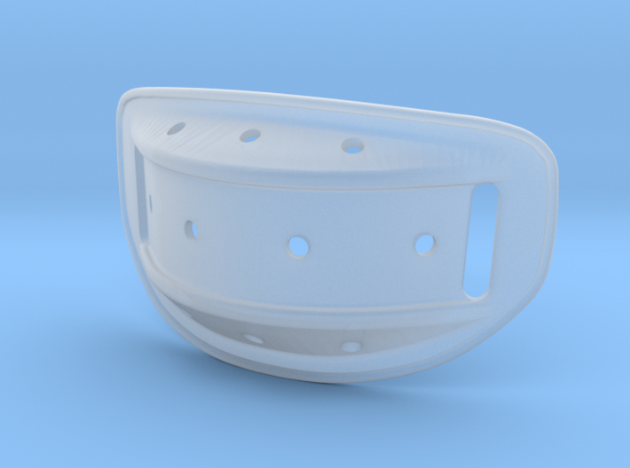 Helmet Chin Cup 1/6th Scale 3d printed