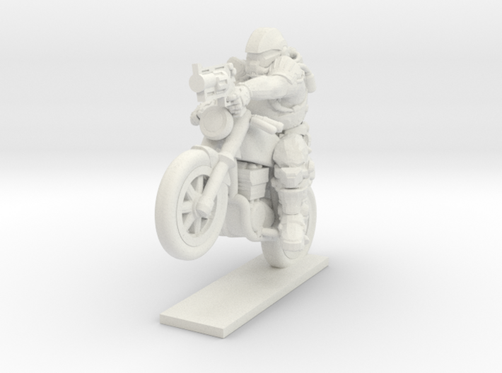 Motorcycle Assault 3d printed